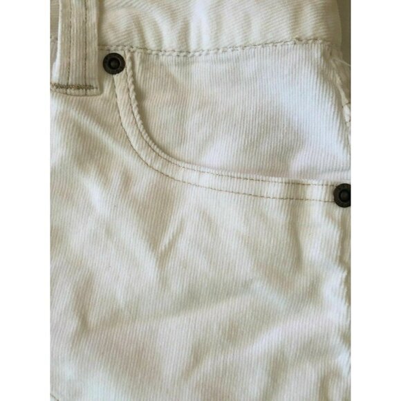 Split Clothing Juniors Corduroy White Mini Skirt - Picture 3 of 9